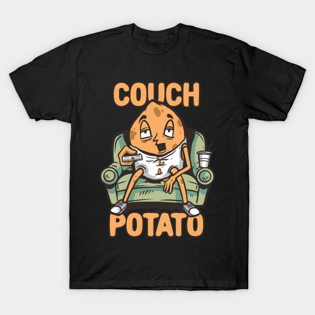 Couch Potato T-Shirt by Cosmo Gazoo